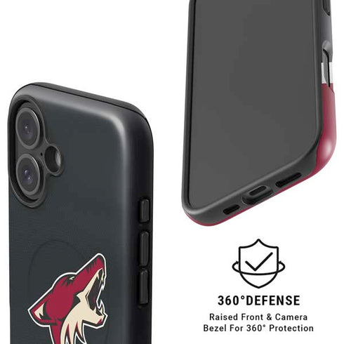 NHL Arizona Coyotes Jersey iPhone 16 Plus Magsafe Impact Case